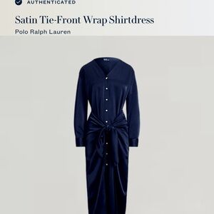 Polo by Ralph Lauren Midnight Blue Wrap Dress